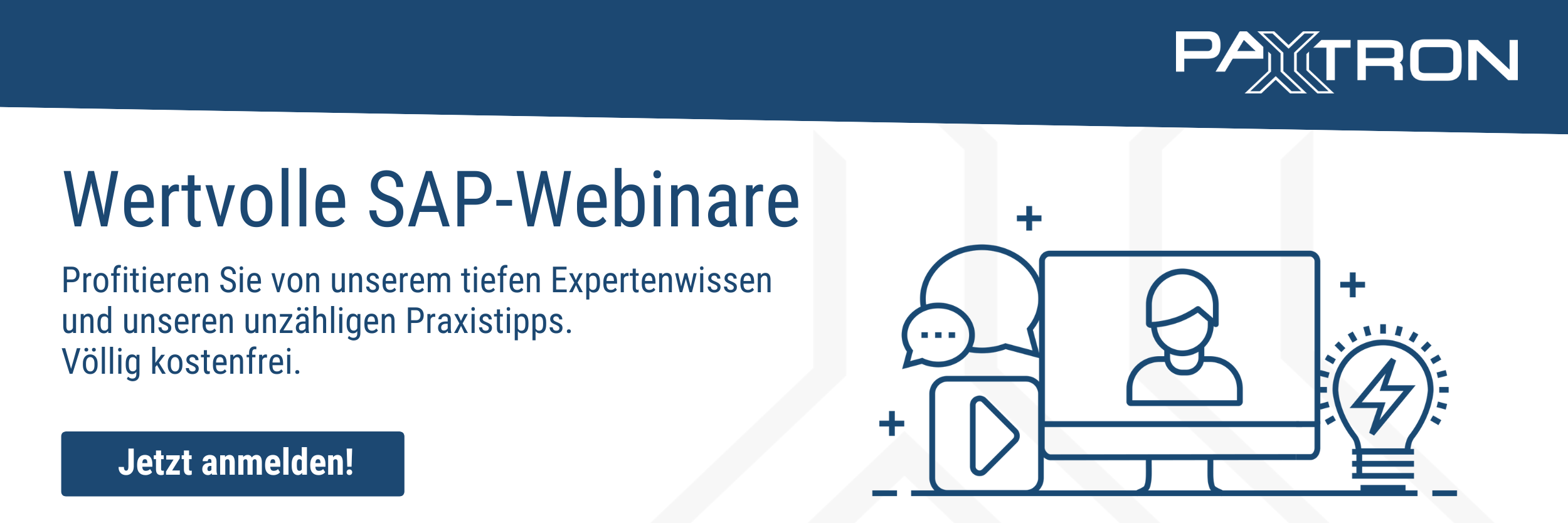 Einladung zu den kostenlosen Webinaren von Payyxtron.